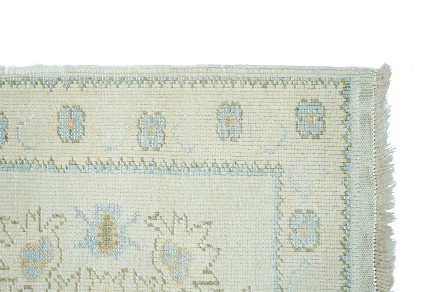 Handmade Turkish Uşak Hallway Runner | 383 x 79 cm | 12'5" x 2'5" - Najaf Rugs