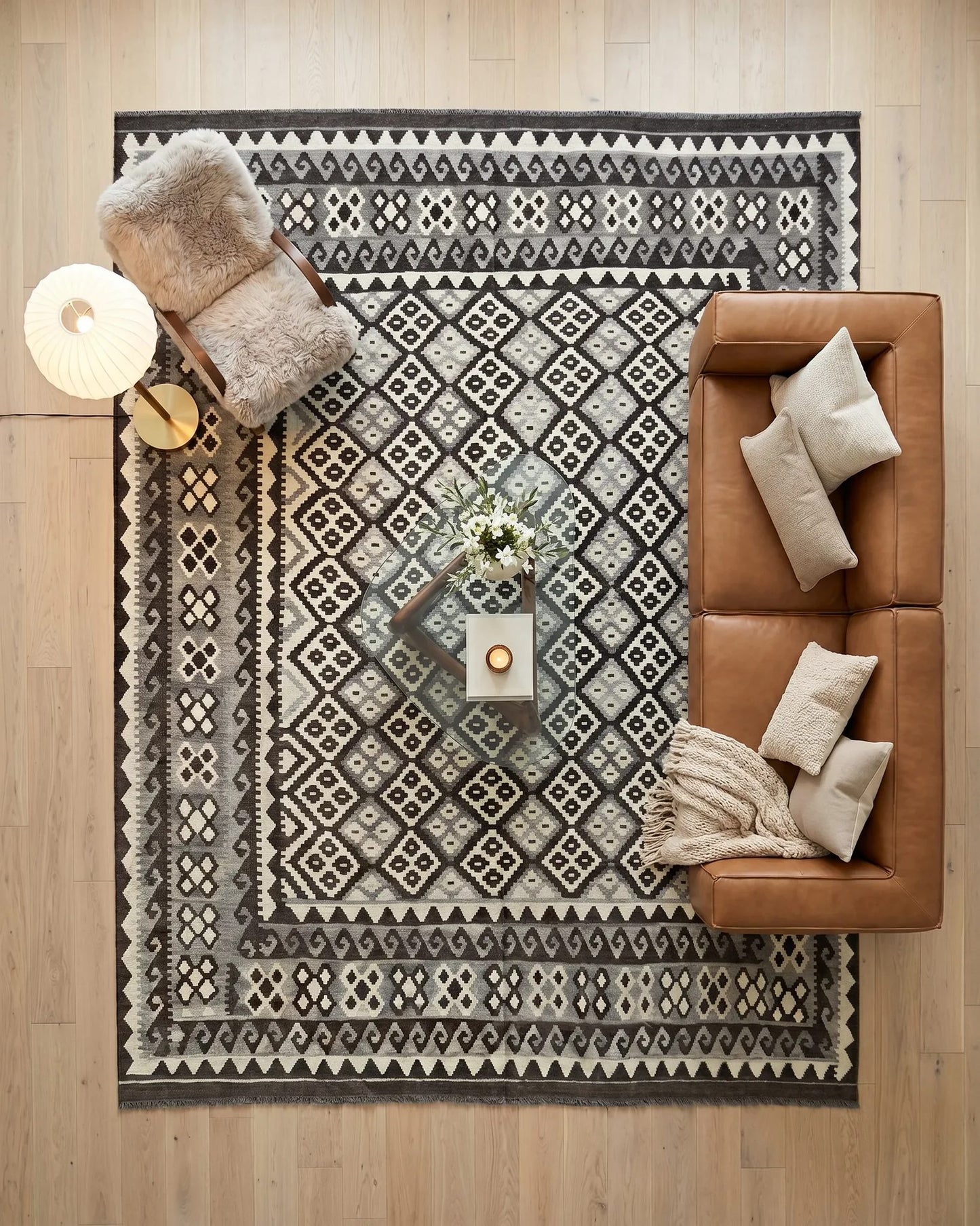 Afghan Maimana Kilim
