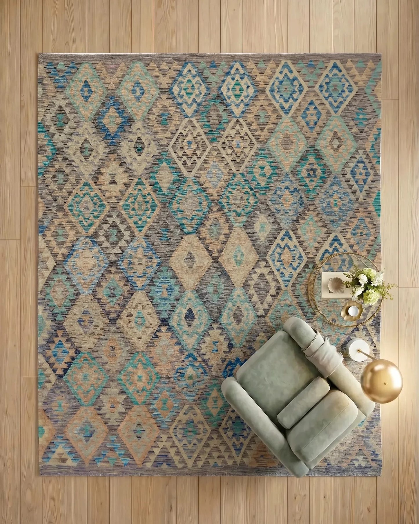 Afghan Maimana Kilim