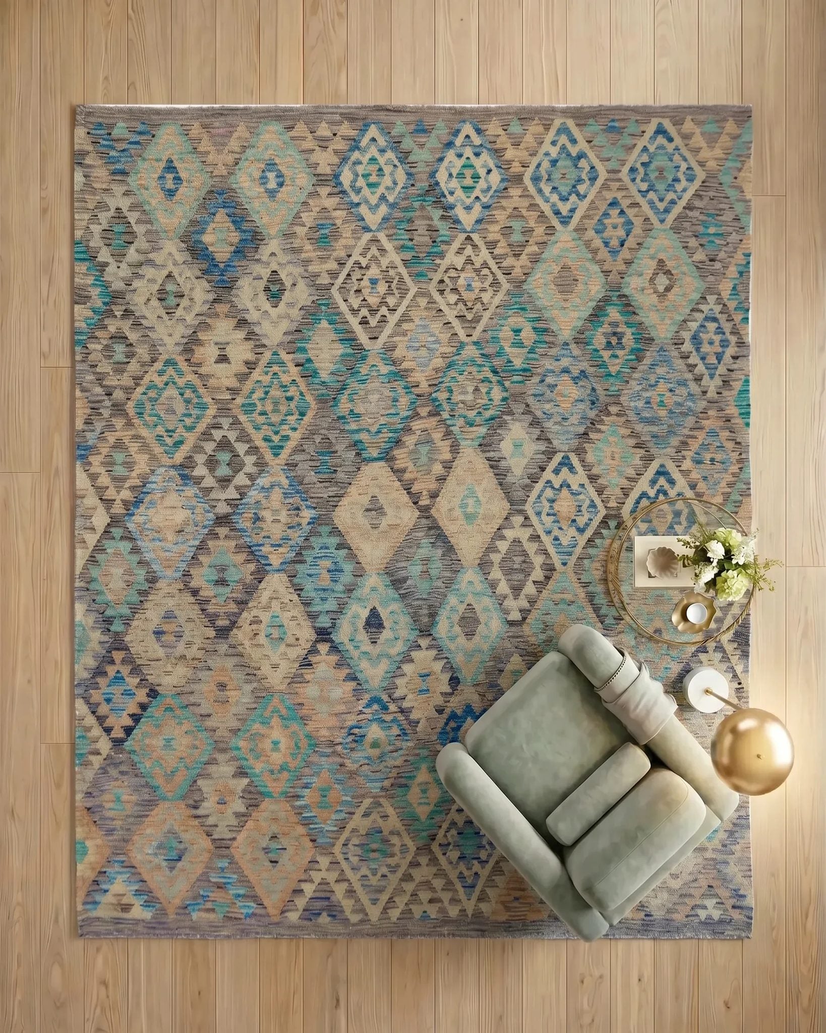 Afghan Maimana Kilim