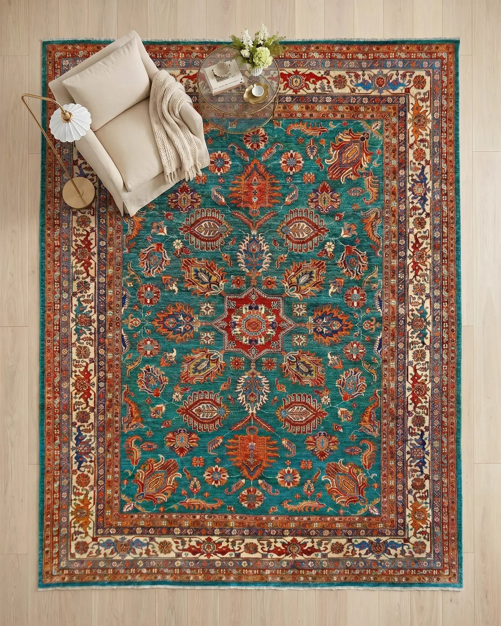 Afghan Super Kazakh Rug