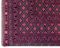 Vintage Turkmen Ersari Rug