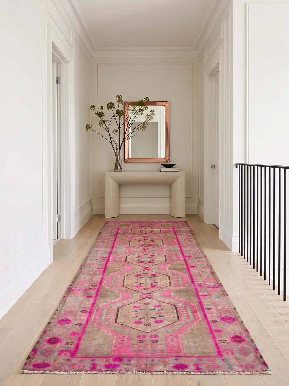 Vintage Persian Hamadan Runner