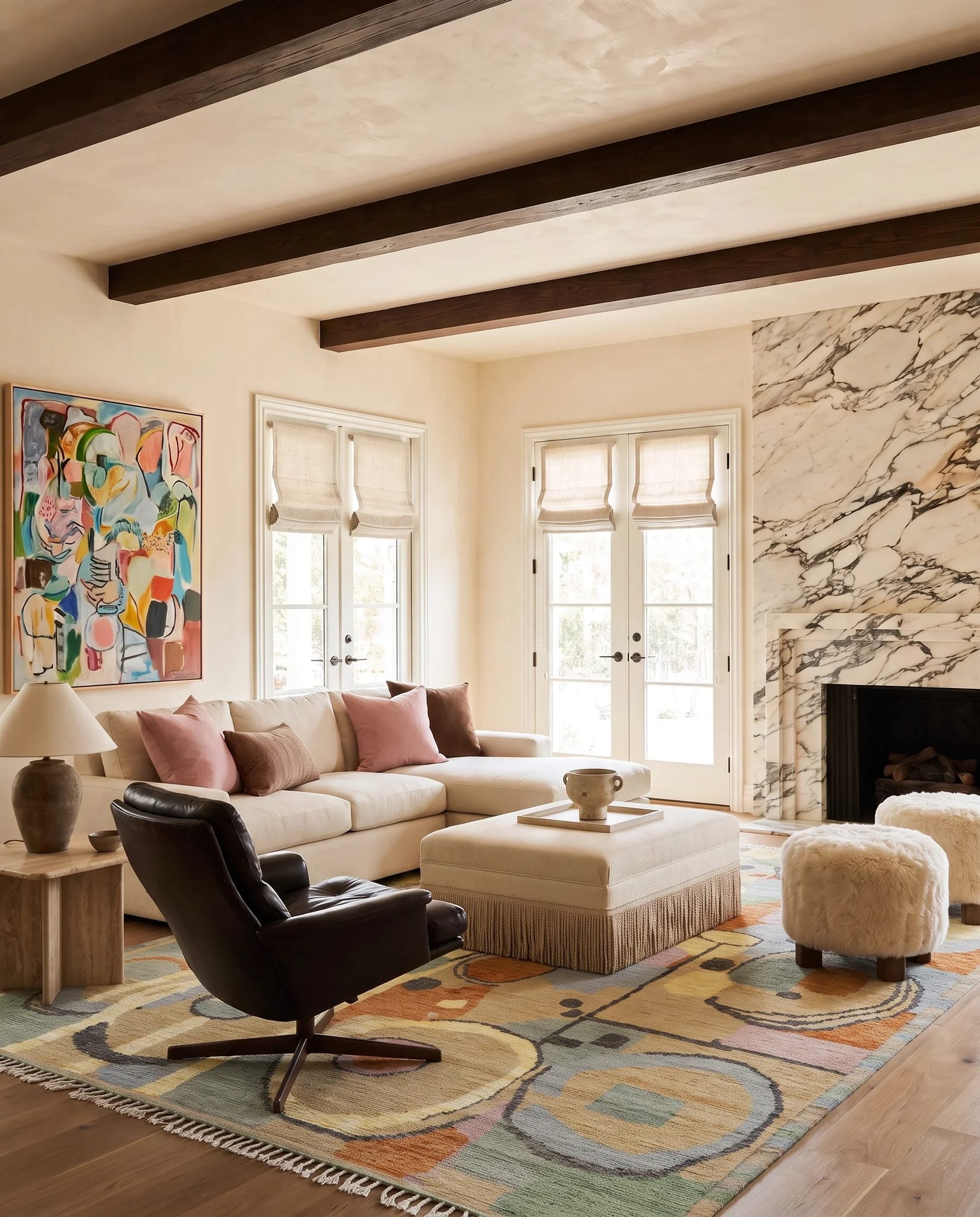 Transitional Kohi Rug
