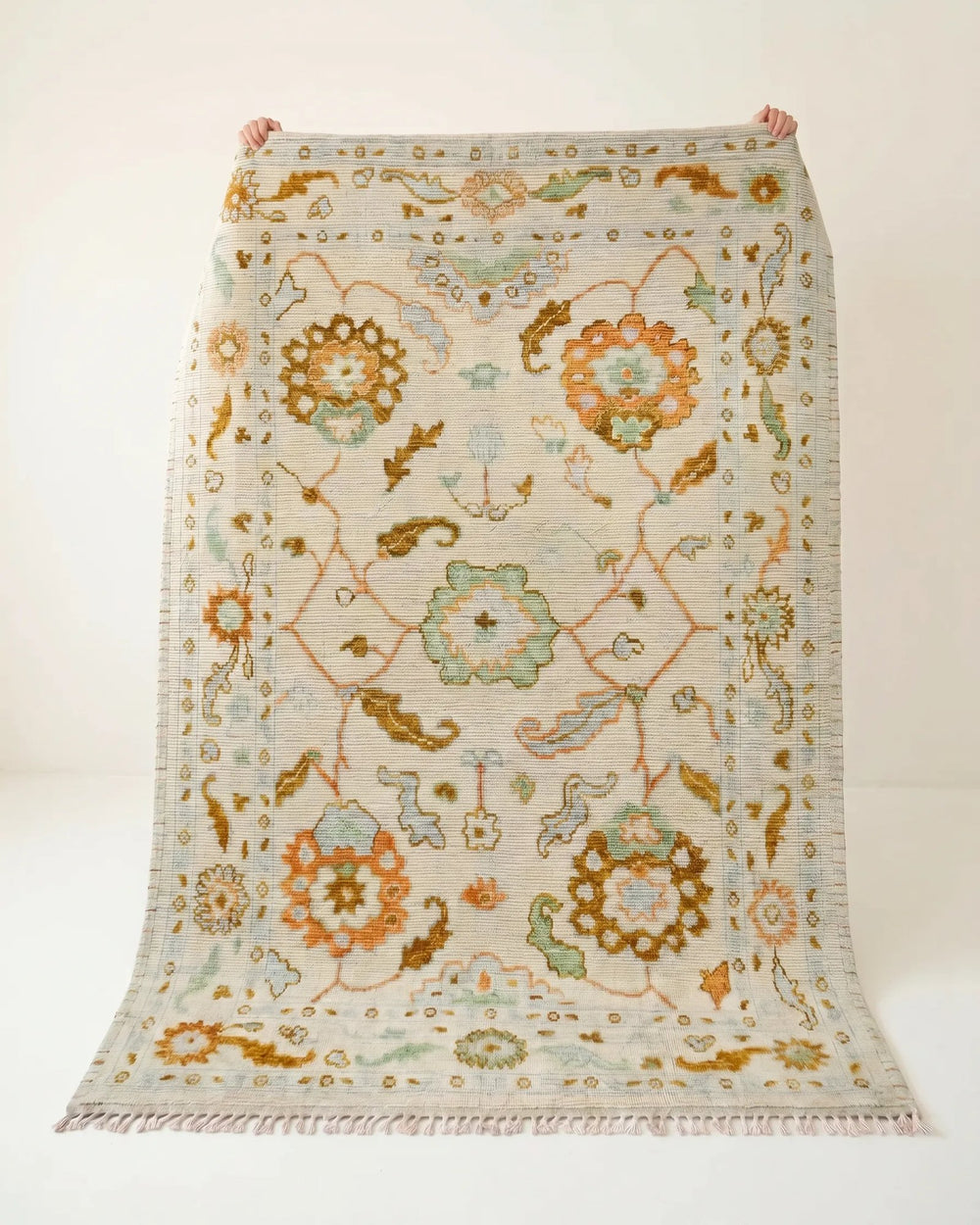 Transitional Oushak Rug
