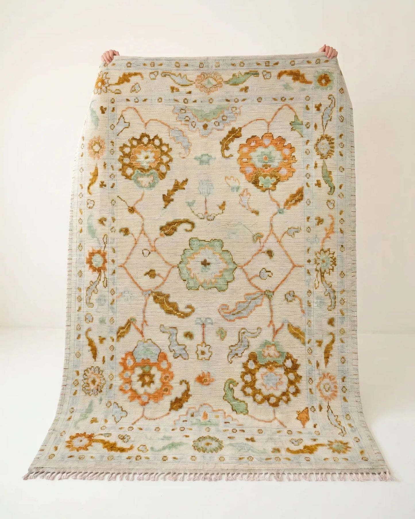 Transitional Oushak Rug