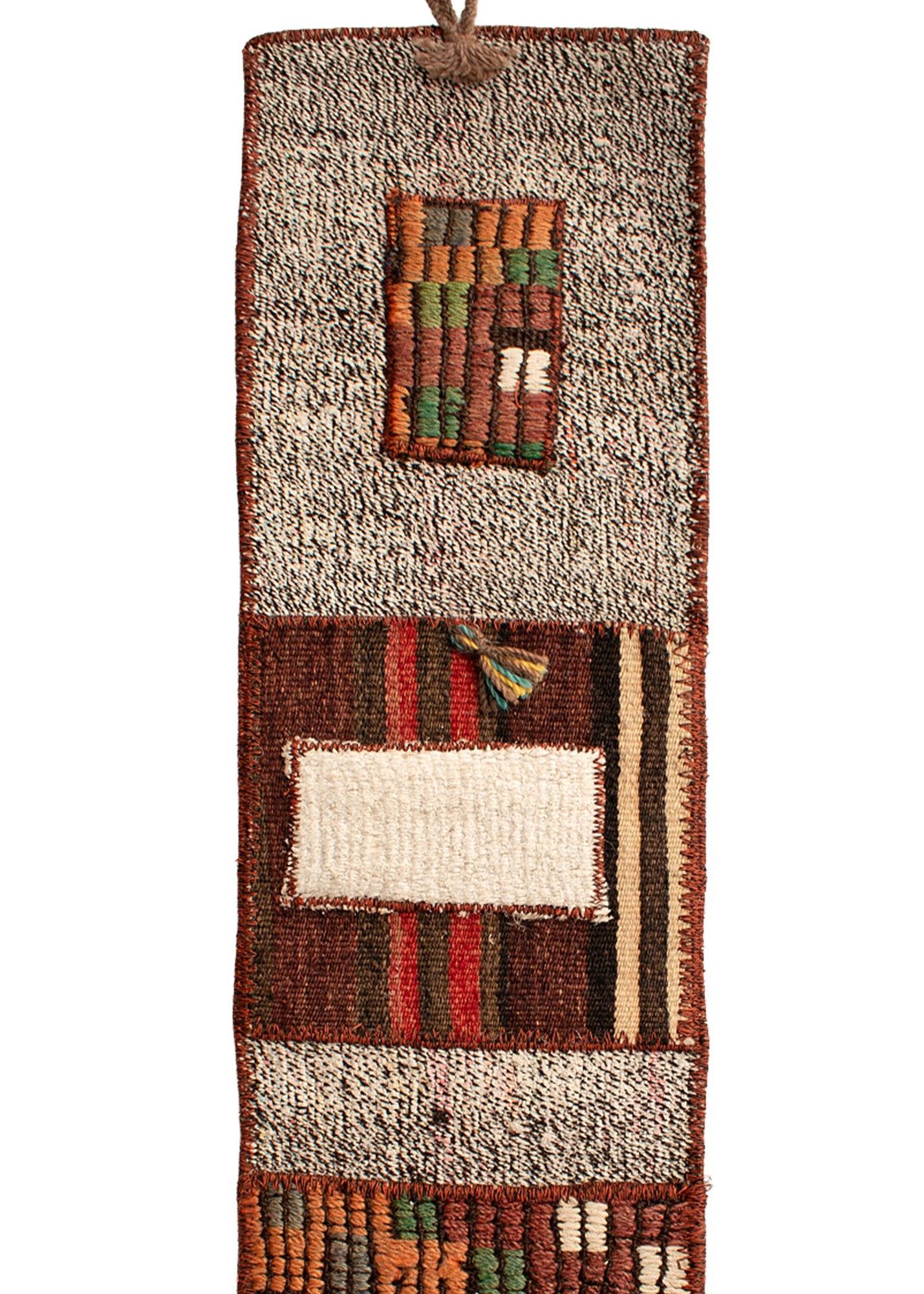 Vintage Turkish Kilim Pocket Hanging