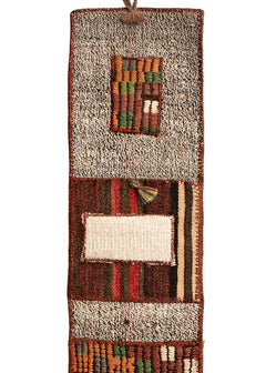 Vintage Turkish Kilim Pocket Hanging