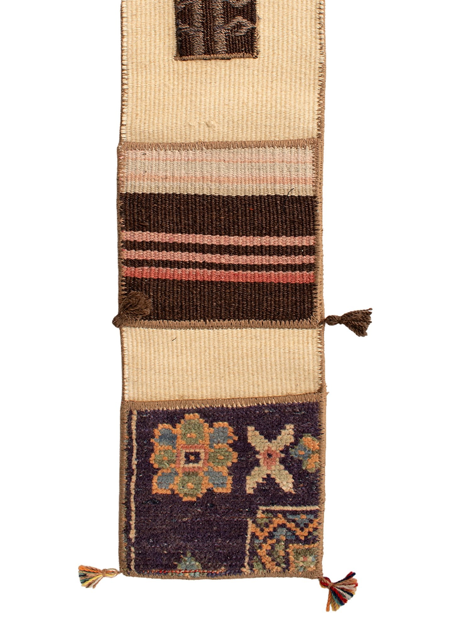 Vintage Turkish Kilim Pocket Hanging