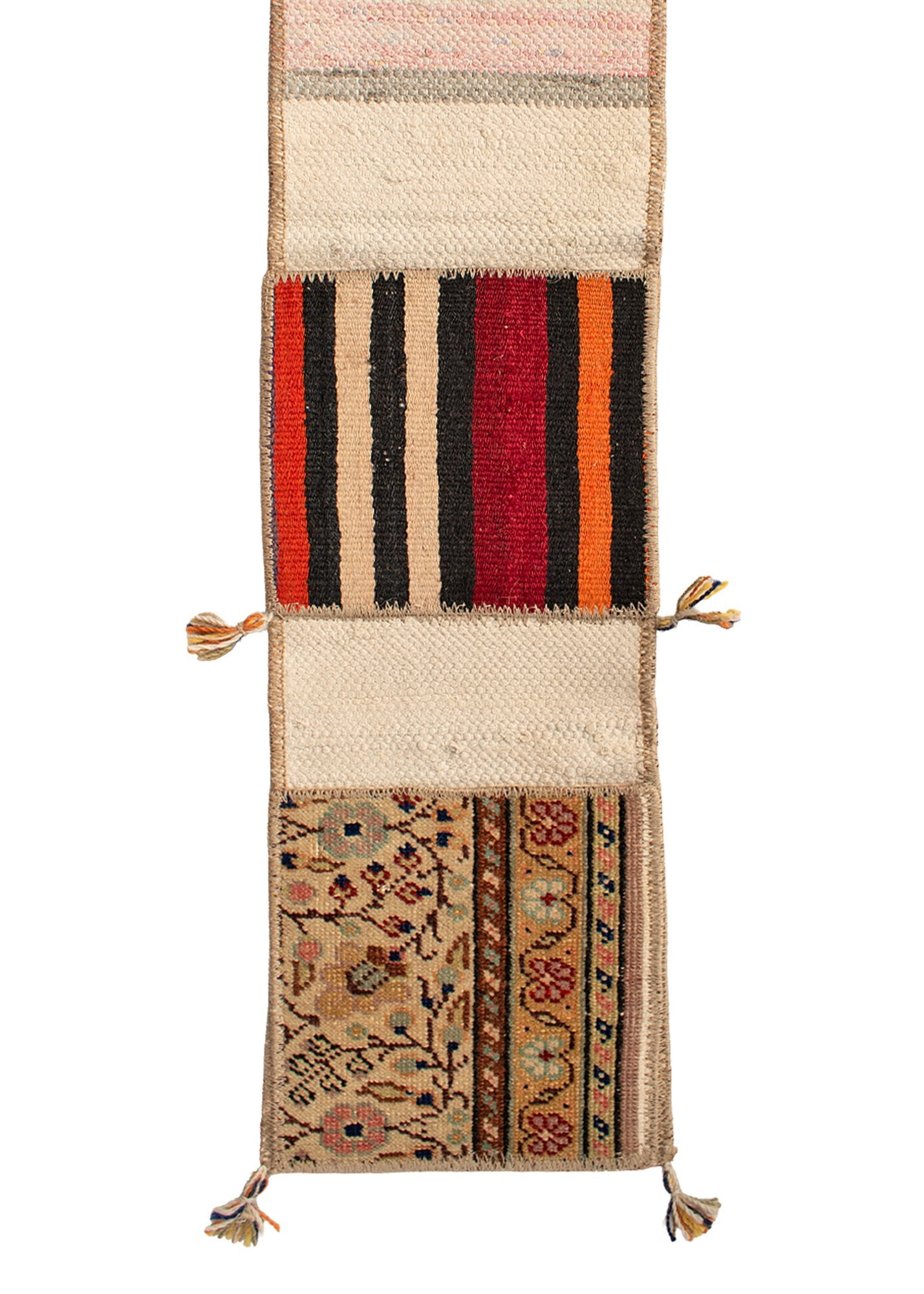 Vintage Turkish Kilim Pocket Hanging