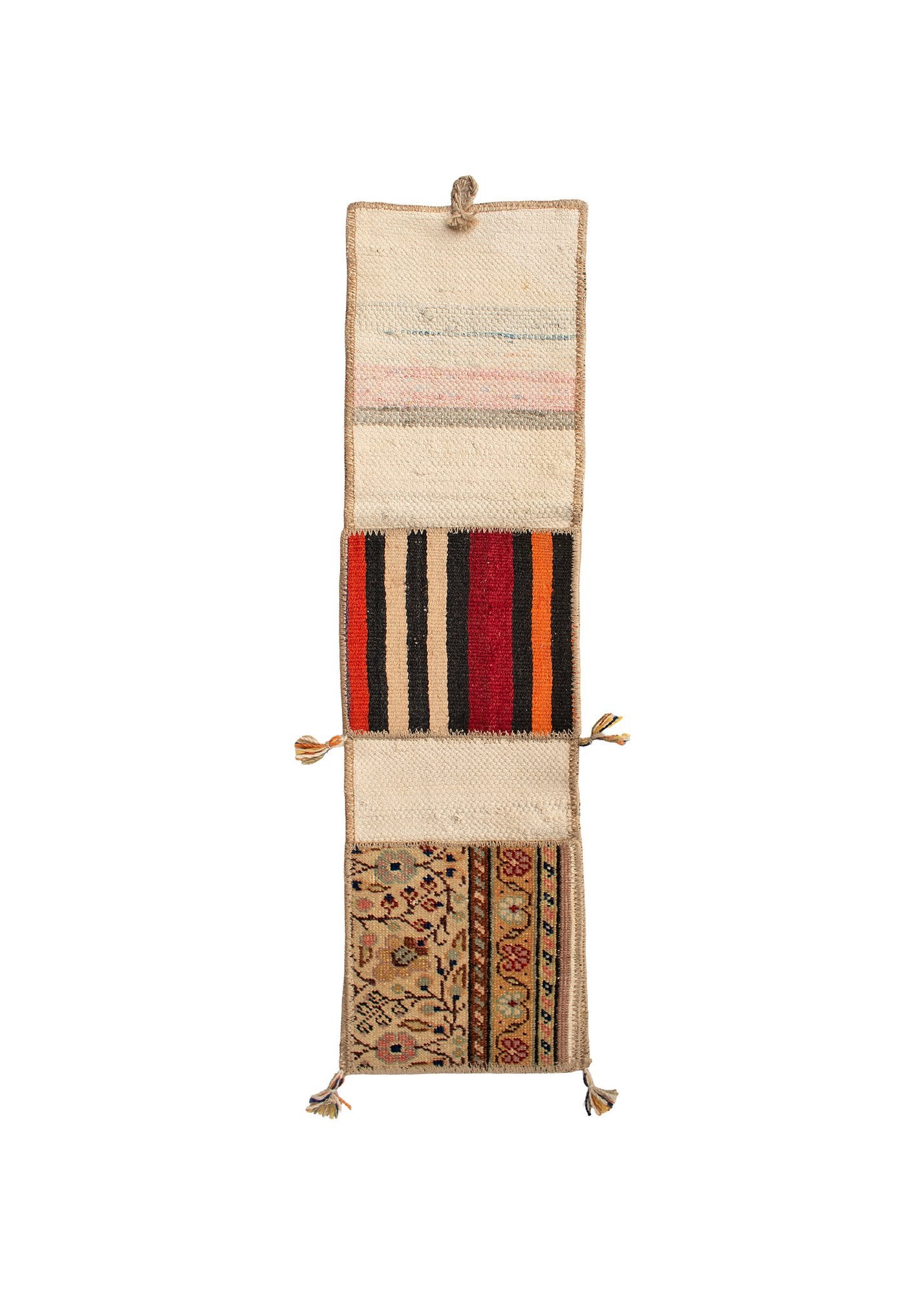 Vintage Turkish Kilim Pocket Hanging