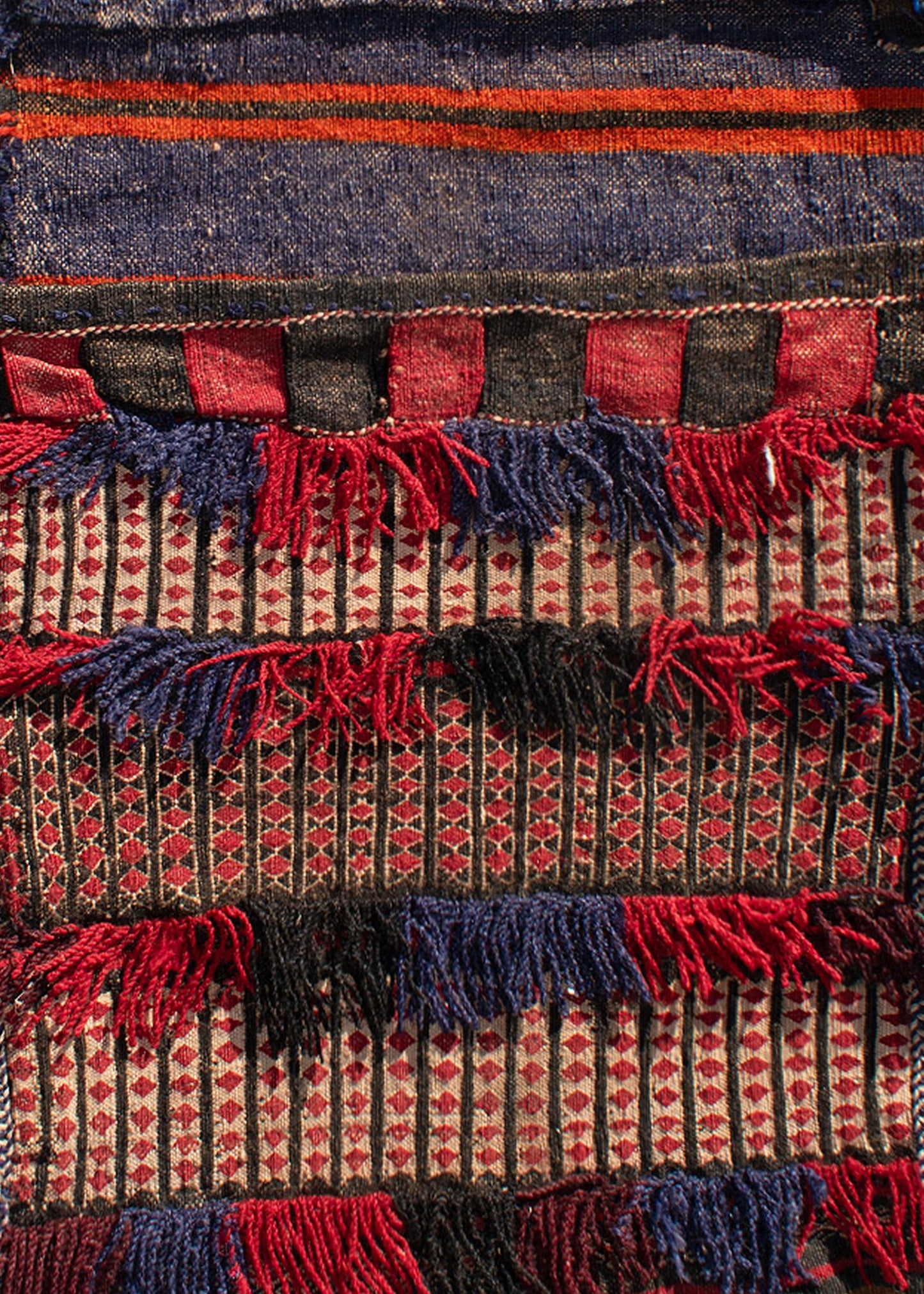 Afghan Sumak Saddle Bag