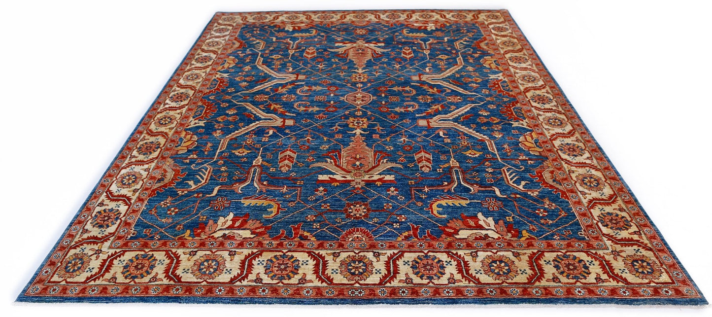 High Quality Handmade Afghan Chobi Rug | 296 x 249 cm | 9'9" x 8'2" - Najaf Rugs & Textile