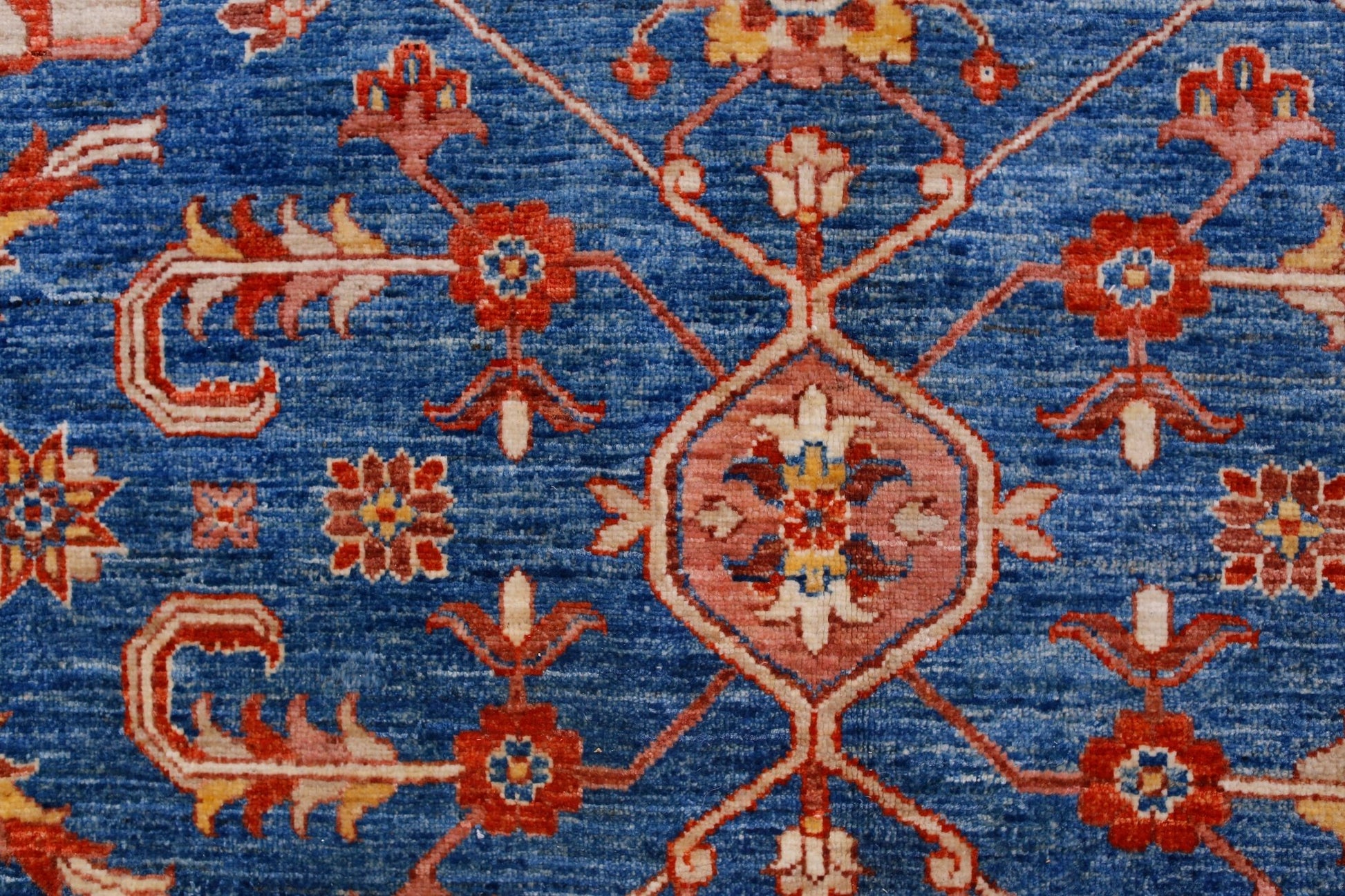 High Quality Handmade Afghan Chobi Rug | 296 x 249 cm | 9'9" x 8'2" - Najaf Rugs & Textile