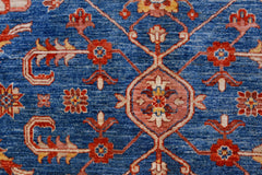 High Quality Handmade Afghan Chobi Rug | 296 x 249 cm | 9'9" x 8'2" - Najaf Rugs & Textile