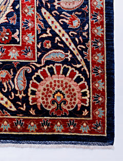 High Quality Handmade Afghan Chobi Rug | 300 x 245 cm | 9'10" x 8'1" - Najaf Rugs & Textile
