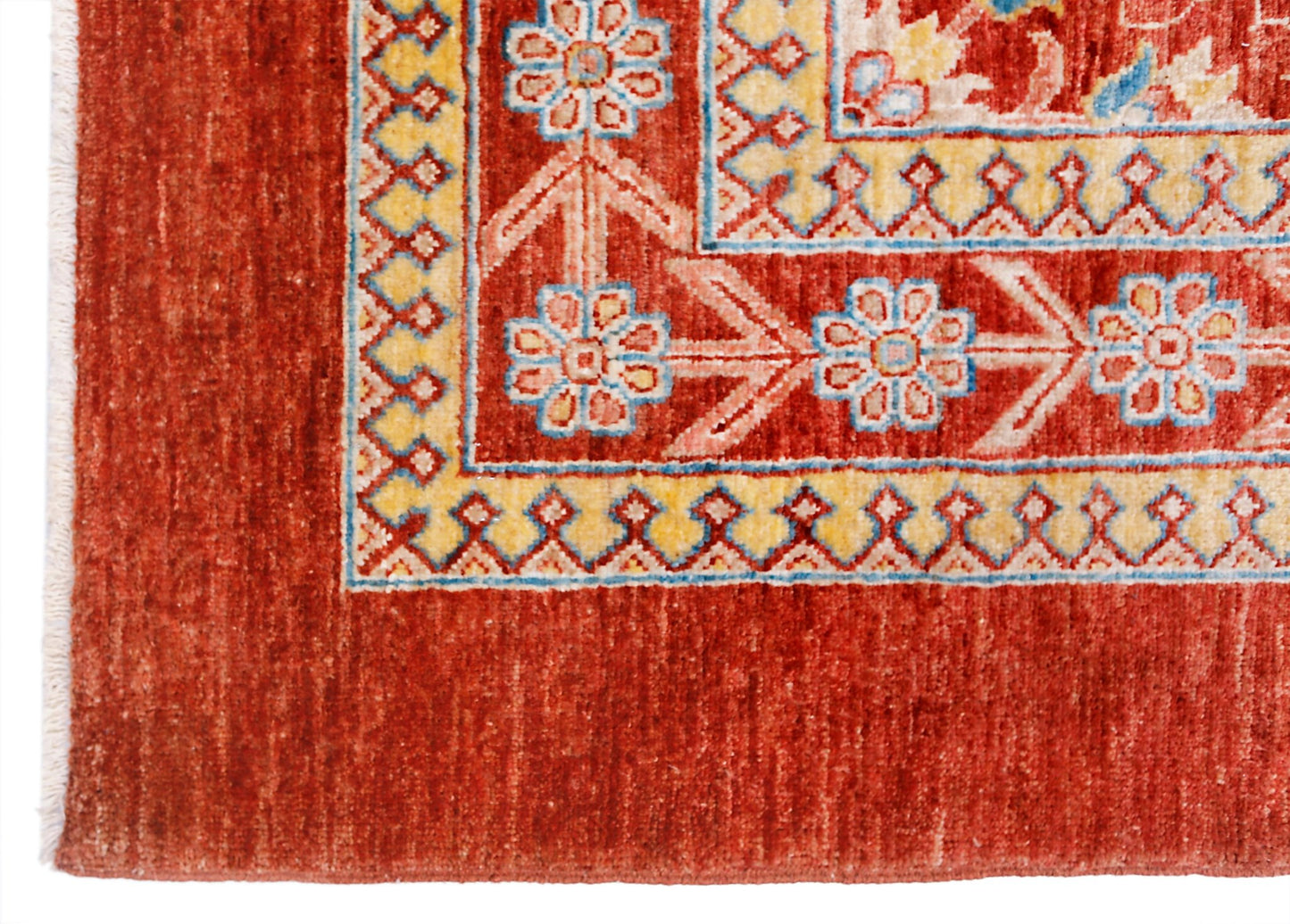 Handmade Traditional Afghan Chobi Rug | 306 x 249 cm | 10'1" x 8'2" - Najaf Rugs & Textile