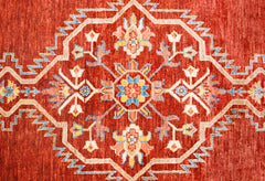 Handmade Traditional Afghan Chobi Rug | 306 x 249 cm | 10'1" x 8'2" - Najaf Rugs & Textile