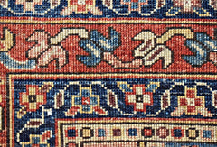 Handmade Traditional Afghan Chobi Rug | 208 x 157 cm | 6'10" x 5'2" - Najaf Rugs & Textile
