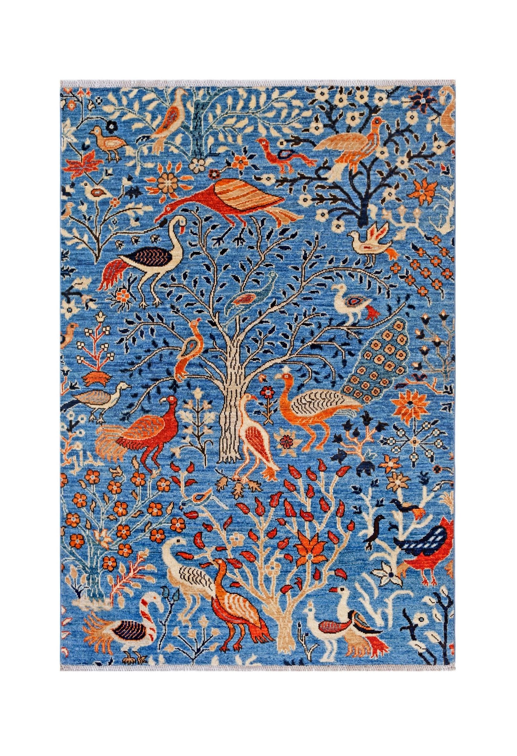 Afghan Chobi Rug – Hunting Scene