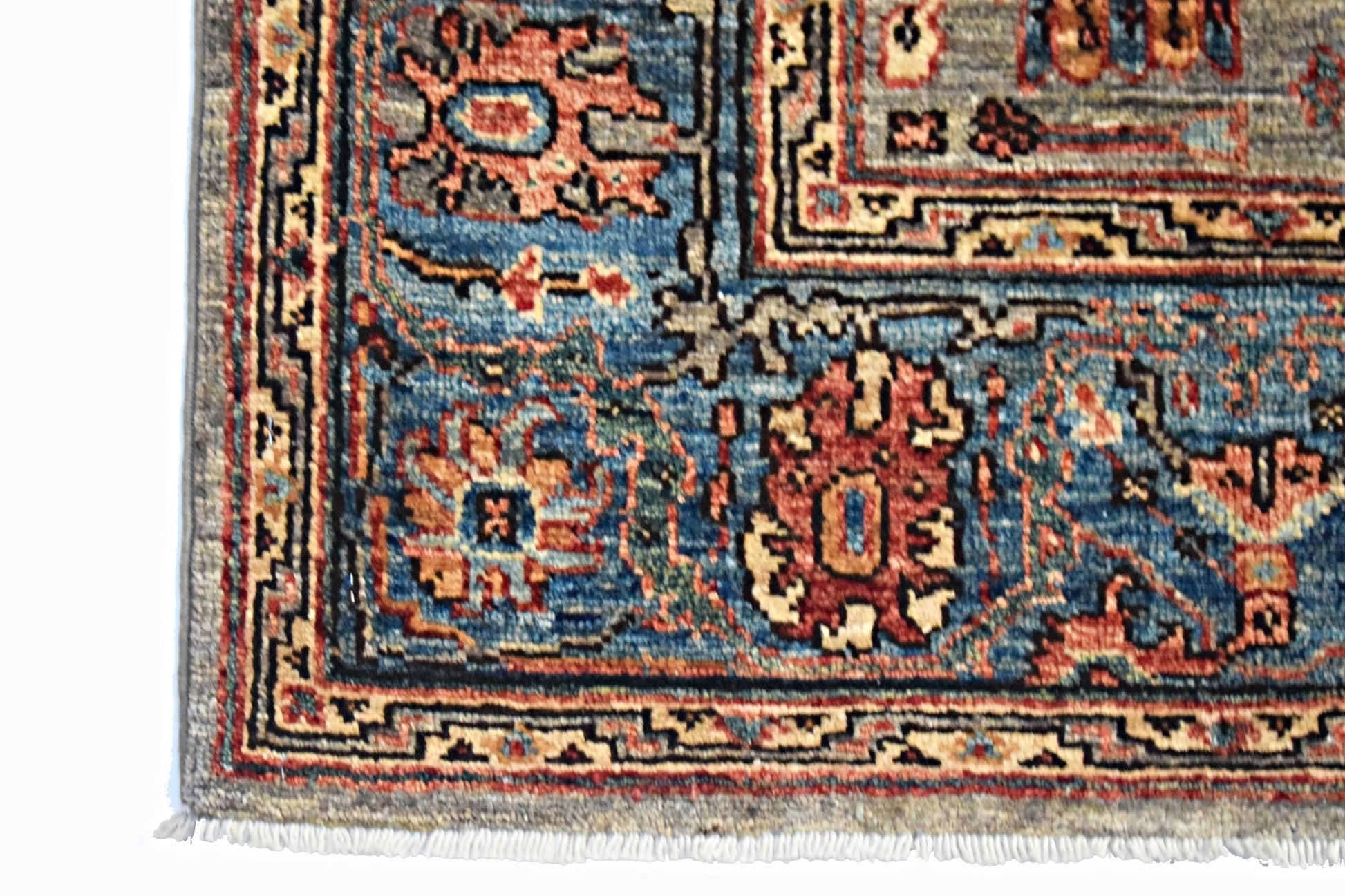 Handmade Traditional Afghan Chobi Rug | 214 x 152 cm | 7' x 5' - Najaf Rugs & Textile