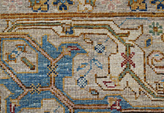 Handmade Transitional Afghan Chobi Rug | 235 x 170 cm | 7'9" x 5'7" - Najaf Rugs & Textile
