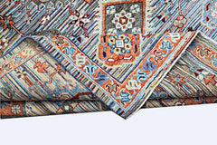 Handmade Afghan Chobi Rug | 235 x 172 cm | 7'9" x 5'8" - Najaf Rugs & Textile