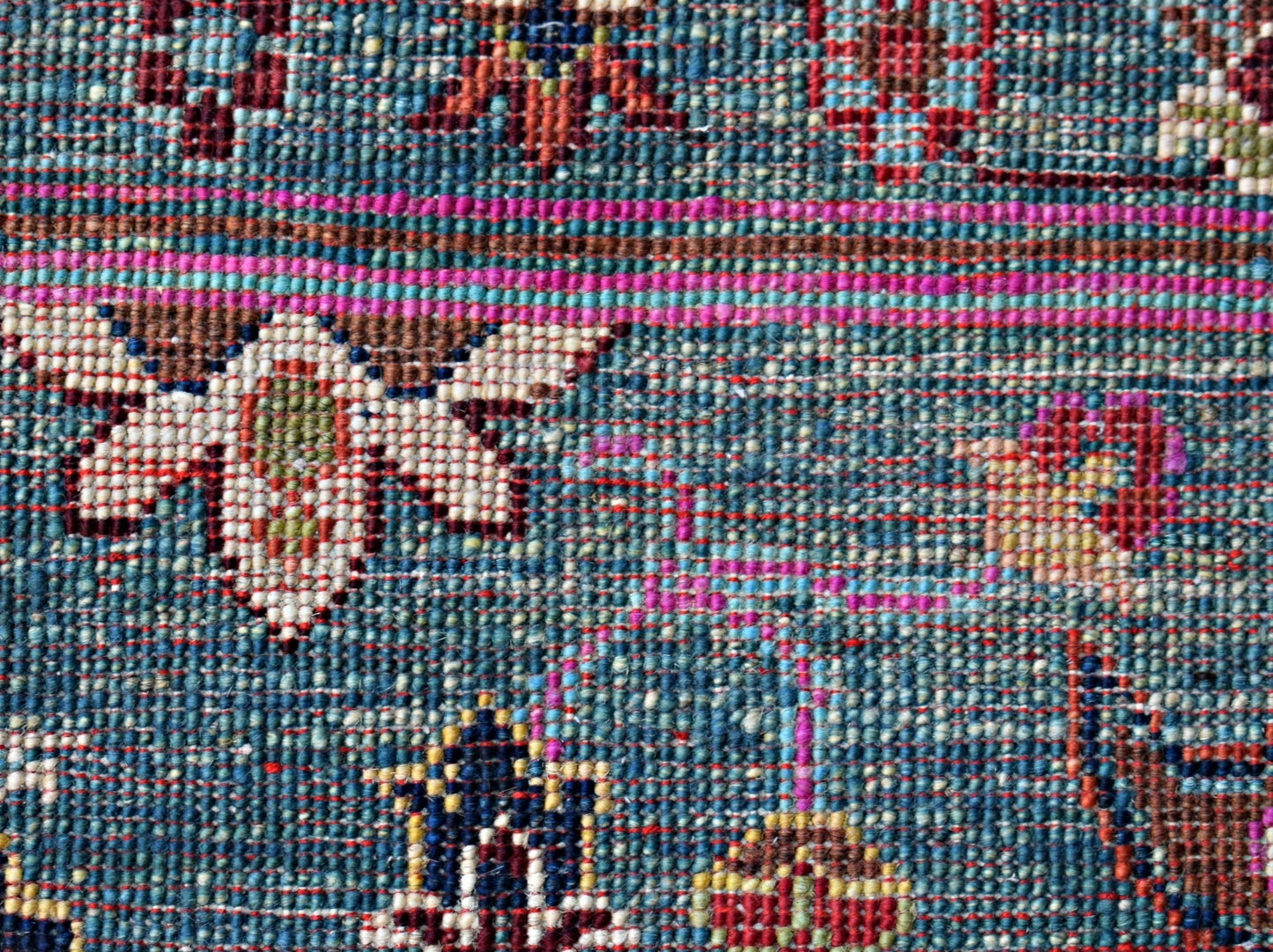 Handmade Traditional Afghan Chobi Rug | 241 x 174 cm | 7'11" x 5'9" - Najaf Rugs & Textile