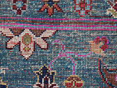 Handmade Traditional Afghan Chobi Rug | 241 x 174 cm | 7'11" x 5'9" - Najaf Rugs & Textile