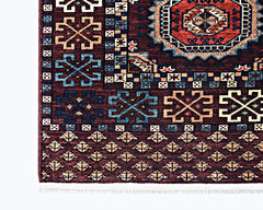 Handmade Traditional Afghan Chobi Rug | 244 x 181 cm | 8' x 5'11" - Najaf Rugs & Textile