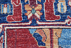 Handmade Traditional Afghan Chobi Rug | 246 x 154 cm | 8'1" x 5'1" - Najaf Rugs & Textile