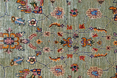 Handmade Traditional Afghan Chobi Rug | 286 x 198 cm | 9'5" x 6'6" - Najaf Rugs & Textile