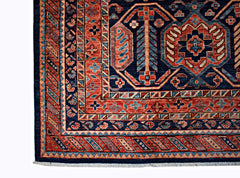 Handmade Traditional Afghan Chobi Rug | 300 x 247 cm | 9'10" x 8'2" - Najaf Rugs & Textile