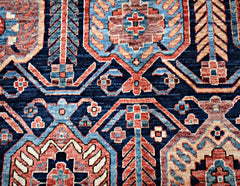 Handmade Traditional Afghan Chobi Rug | 300 x 247 cm | 9'10" x 8'2" - Najaf Rugs & Textile