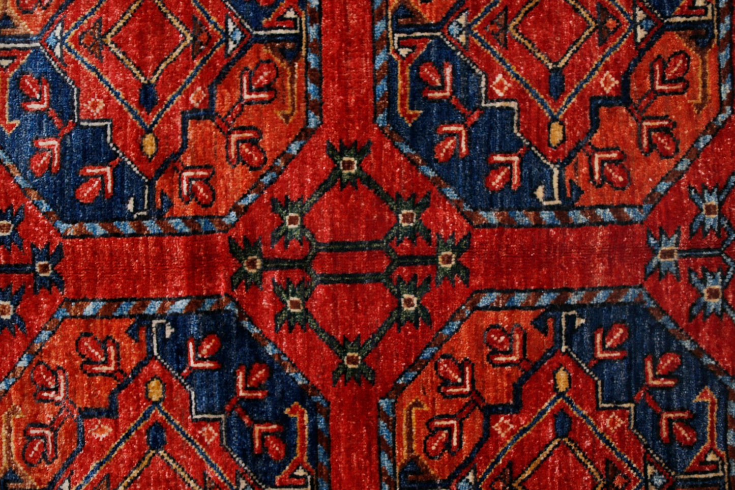 Handmade Traditional Afghan Chobi Rug | 314 x 257 cm | 10'4" x 8'2" - Najaf Rugs & Textile