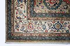 Handmade Traditional Afghan Chobi Rug | 358 x 275 cm | 11'9" x 9' - Najaf Rugs & Textile