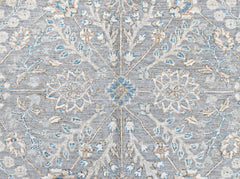 Handmade Transitional Chobi Rug | 373 x 273 cm | 12'3" x 9' - Najaf Rugs & Textile