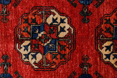 Handmade Afghan Chobi Hallway Runner | 303 x 83 cm | 9'11" x 2'9" - Najaf Rugs & Textile