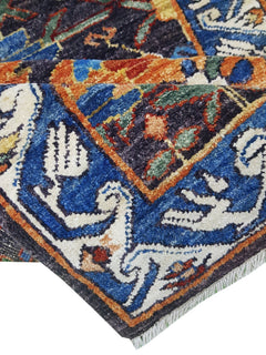 Handmade Traditional Chobi Hallway Runner | 355 x 70 cm | 11'6" x 2'2" - Najaf Rugs & Textile