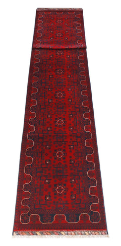 Handmade Afghan Khal Mohammadi Hallway Runner | 679 x 80 cm | 22’4” x 2’8” - Najaf Rugs & Textile