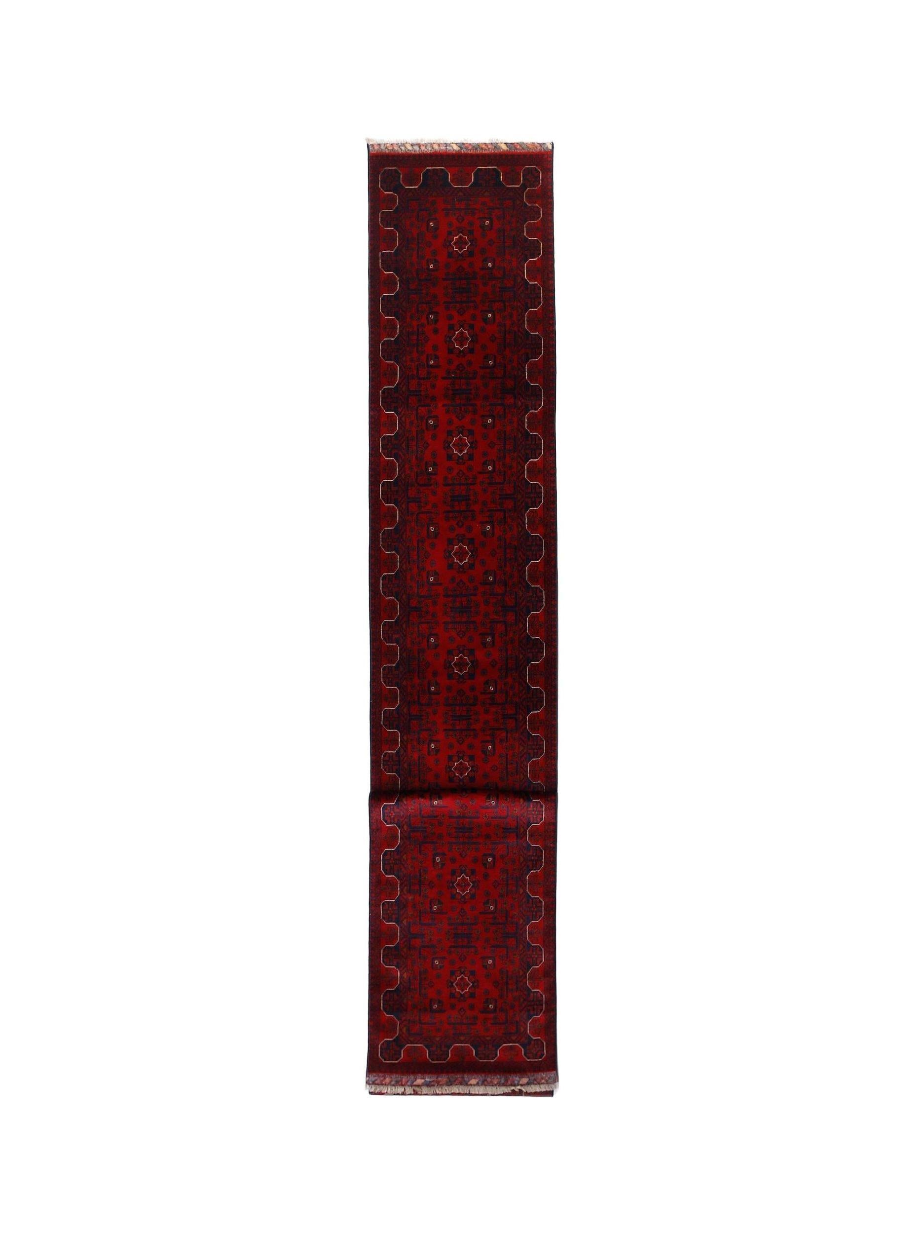 Handmade Afghan Khal Mohammadi Hallway Runner | 679 x 80 cm | 22’4” x 2’8” - Najaf Rugs & Textile