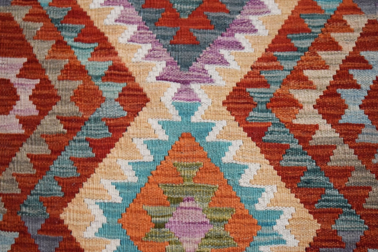 Handmade Afghan Maimana Kilim | 112 x 82 cm | 4'3" x 2'9" - Najaf Rugs & Textile