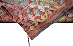 Handmade Afghan Maimana Kilim | 115 x 83 cm | 3'9" x 2'9" - Najaf Rugs & Textile