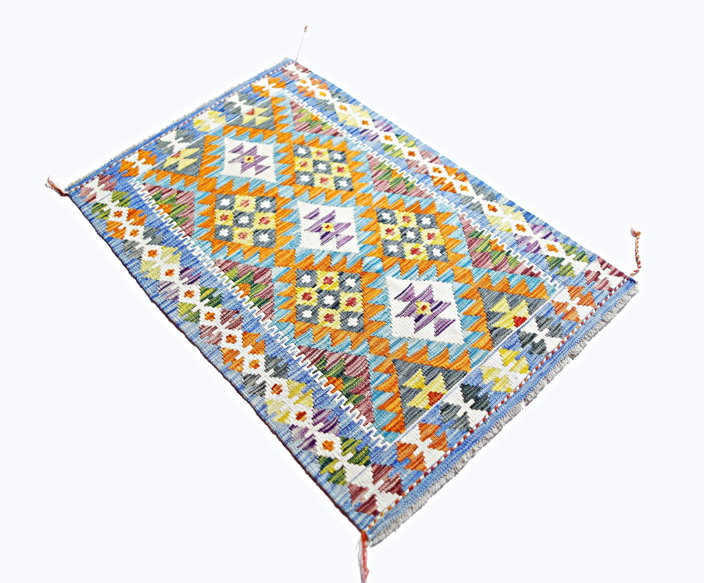 Handmade Afghan Maimana Kilim | 121 x 80 cm | 4' x 2'8" - Najaf Rugs & Textile