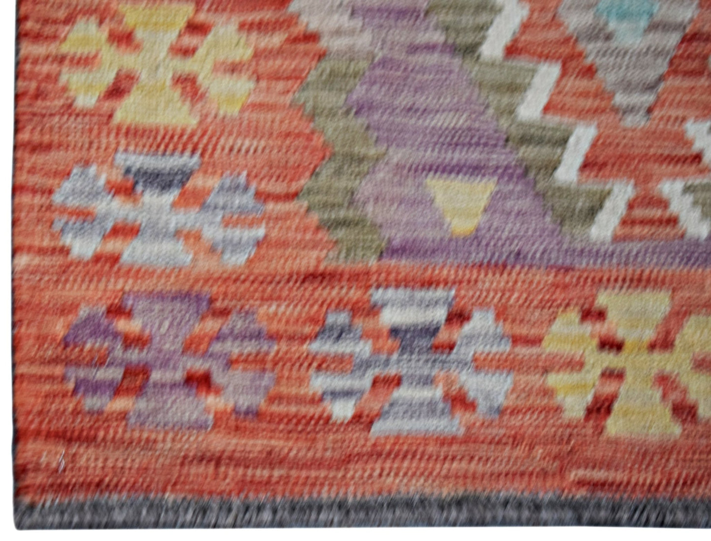 Handmade Afghan Maimana Kilim | 122 x 81 cm | 4' x 2'8" - Najaf Rugs & Textile
