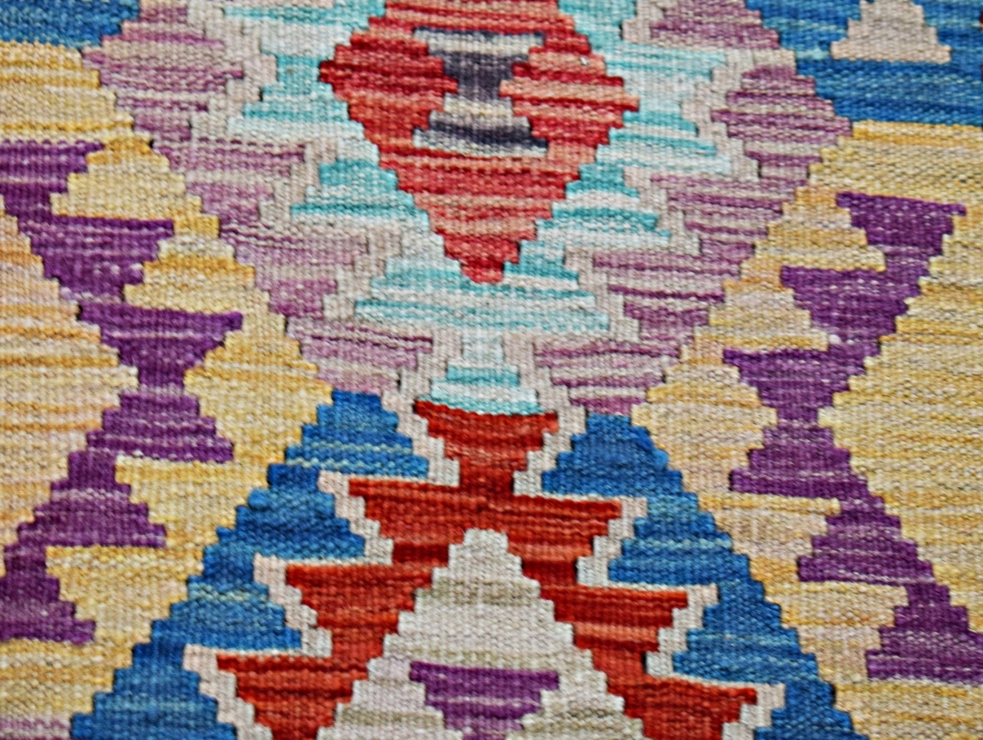 Handmade Afghan Maimana Kilim | 125 x 81 cm | 4'2" x 2'8" - Najaf Rugs & Textile