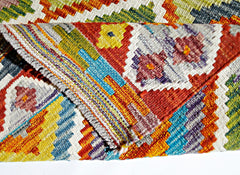 Handmade Afghan Maimana Kilim | 125 x 81 cm | 4'2" x 2'8" - Najaf Rugs & Textile