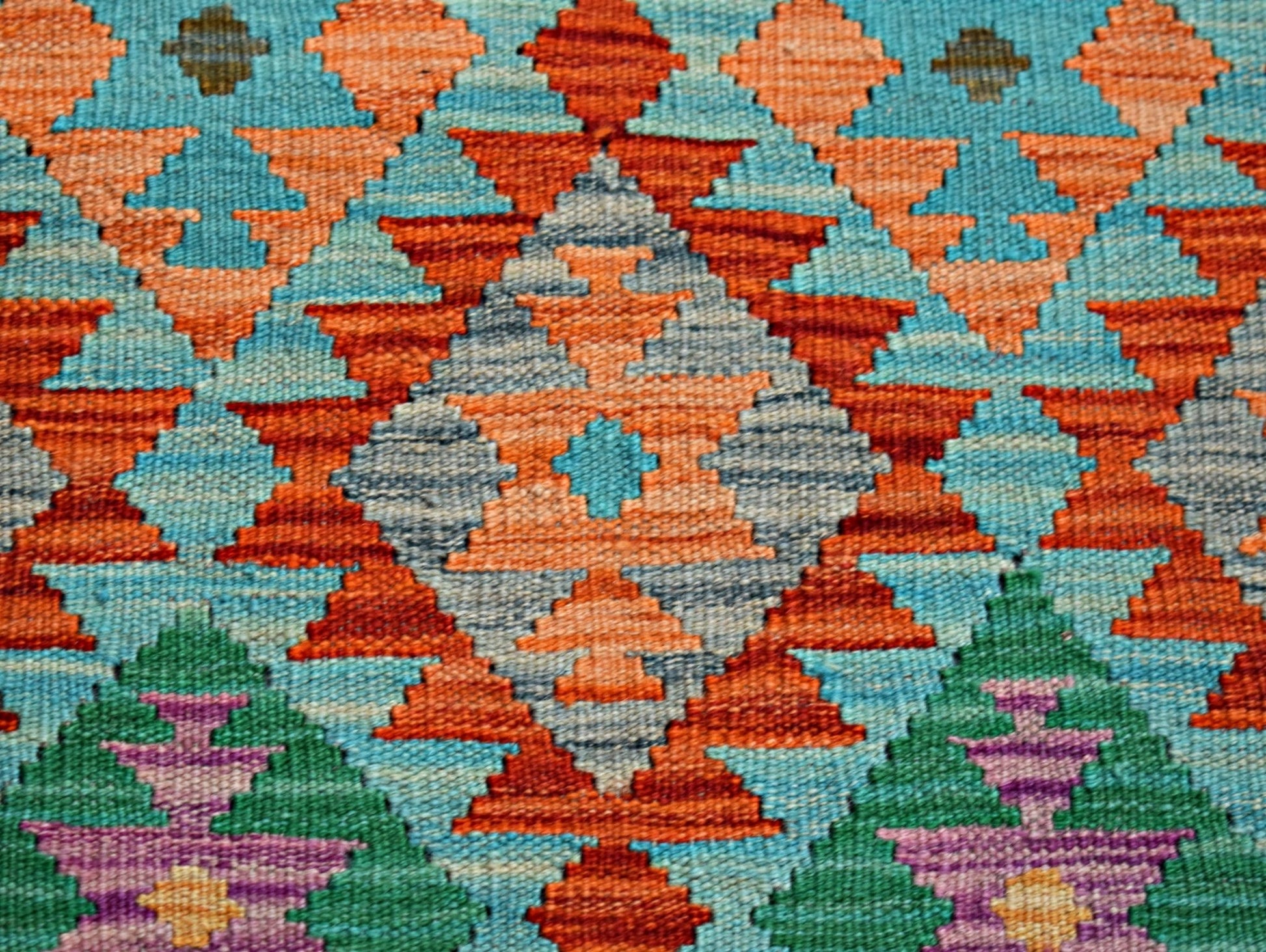 Handmade Afghan Maimana Kilim | 132 x 82 cm | 4'2" x 2'8" - Najaf Rugs & Textile