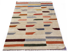 Handmade Afghan Maimana Kilim | 146 x 104 cm | 4'11" x 3'5" - Najaf Rugs & Textile