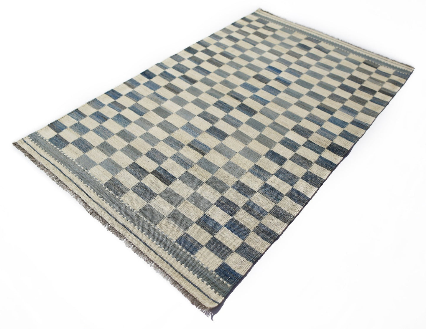 Handmade Afghan Maimana Kilim | 149 x 98 cm | 4'11" x 3'3" - Najaf Rugs & Textile